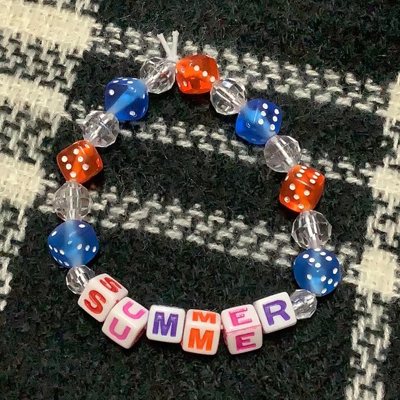 Cruel summer Taylor Swift beaded dice friendship bracelets - Picture 3 of 4